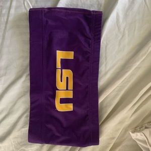 LSU cropped tube top